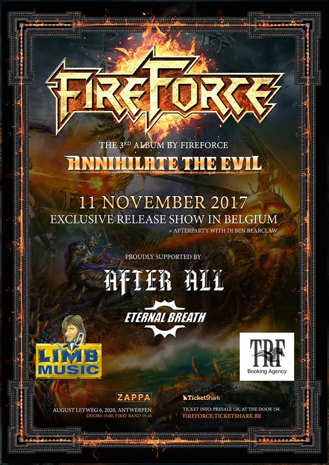 FireForce Annihilate The Evil Release Party